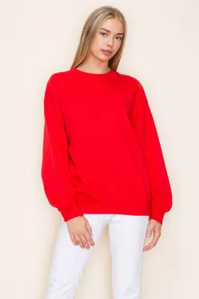 Everyday Sweatshirt - Red