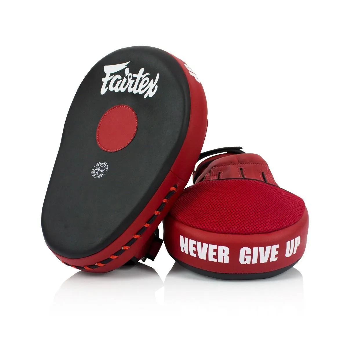 Fairtex Focus, Hybrid Mitts FMV13 Black/Red  "Micro Fiber"