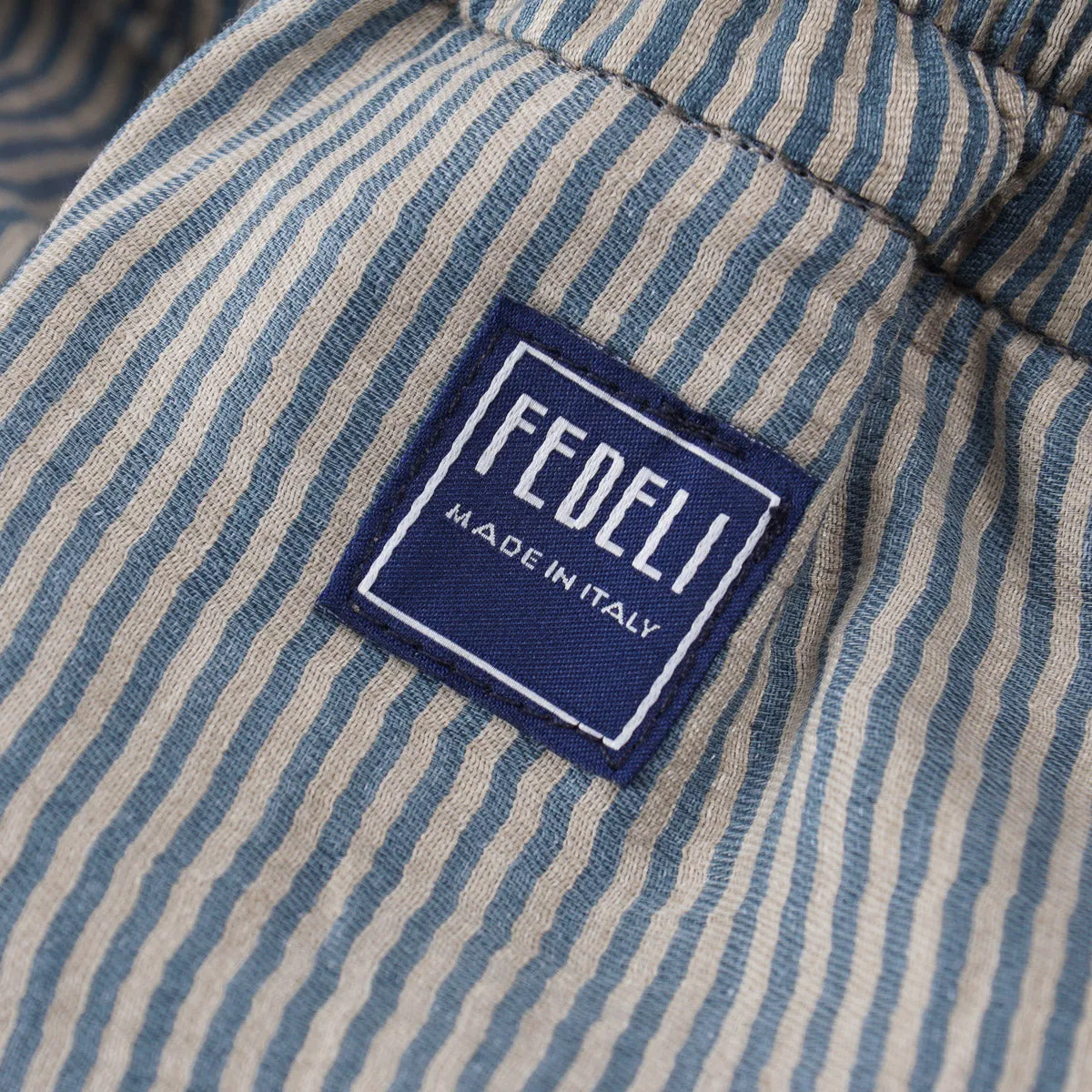 Fedeli 'Vico' Lightweight Linen Shorts