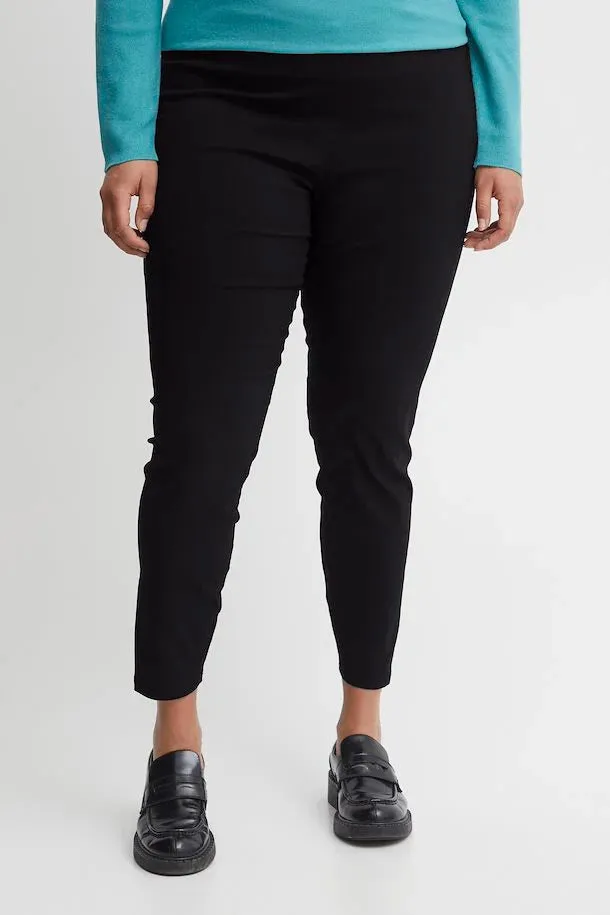 Fransa plus jegging black 20611821