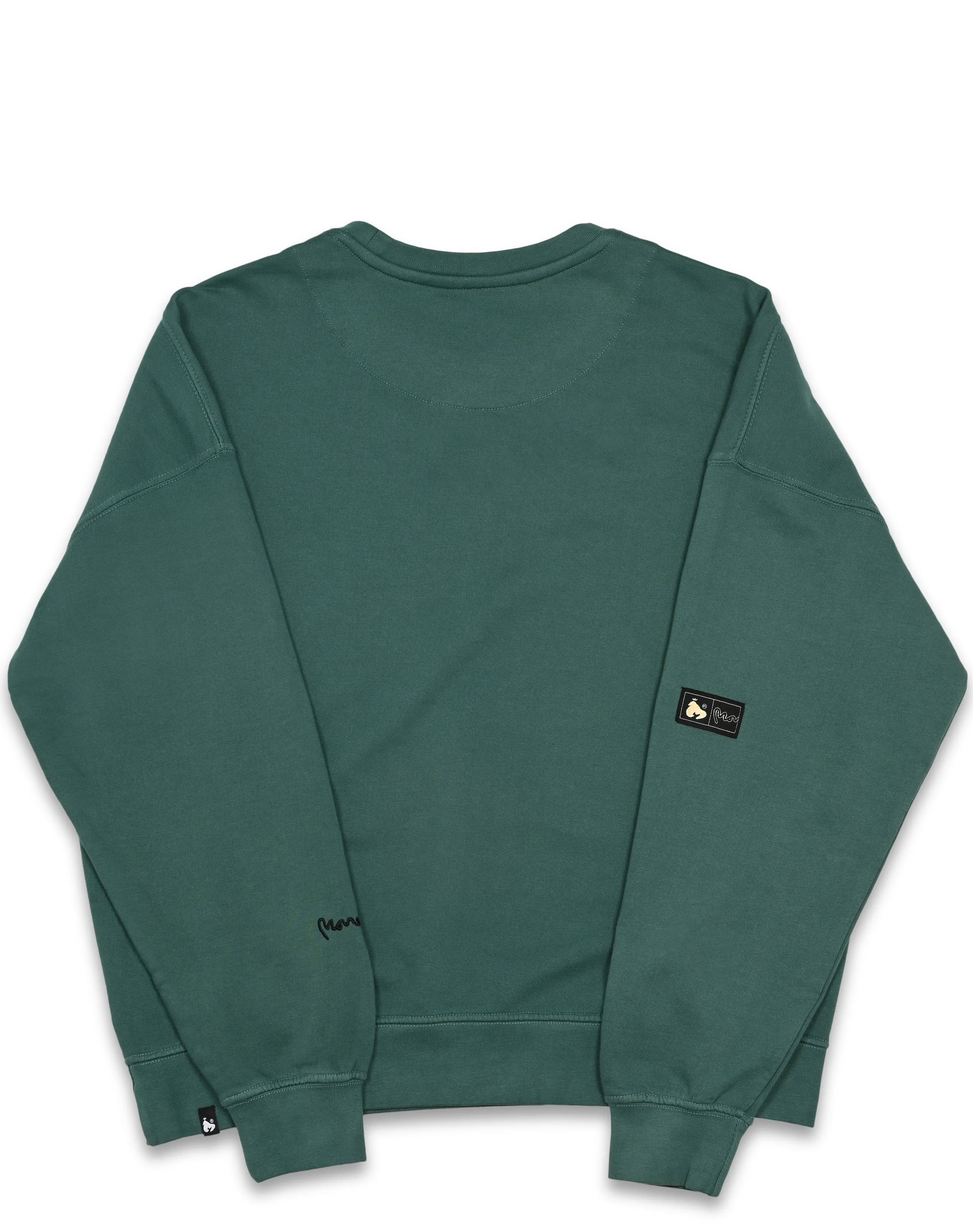 Garment Dye Crew - GREEN