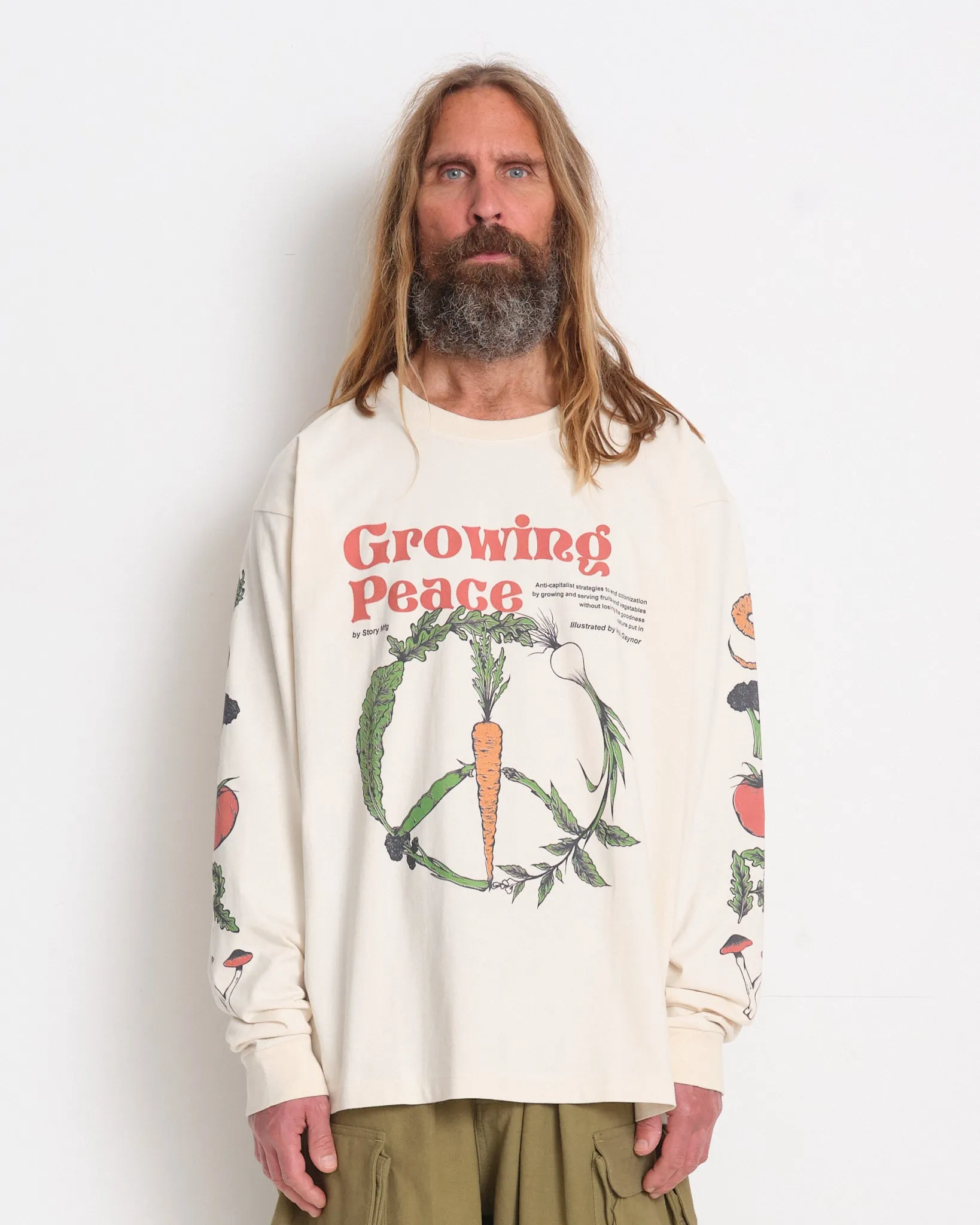 Grateful Tee LS - Growing Peace