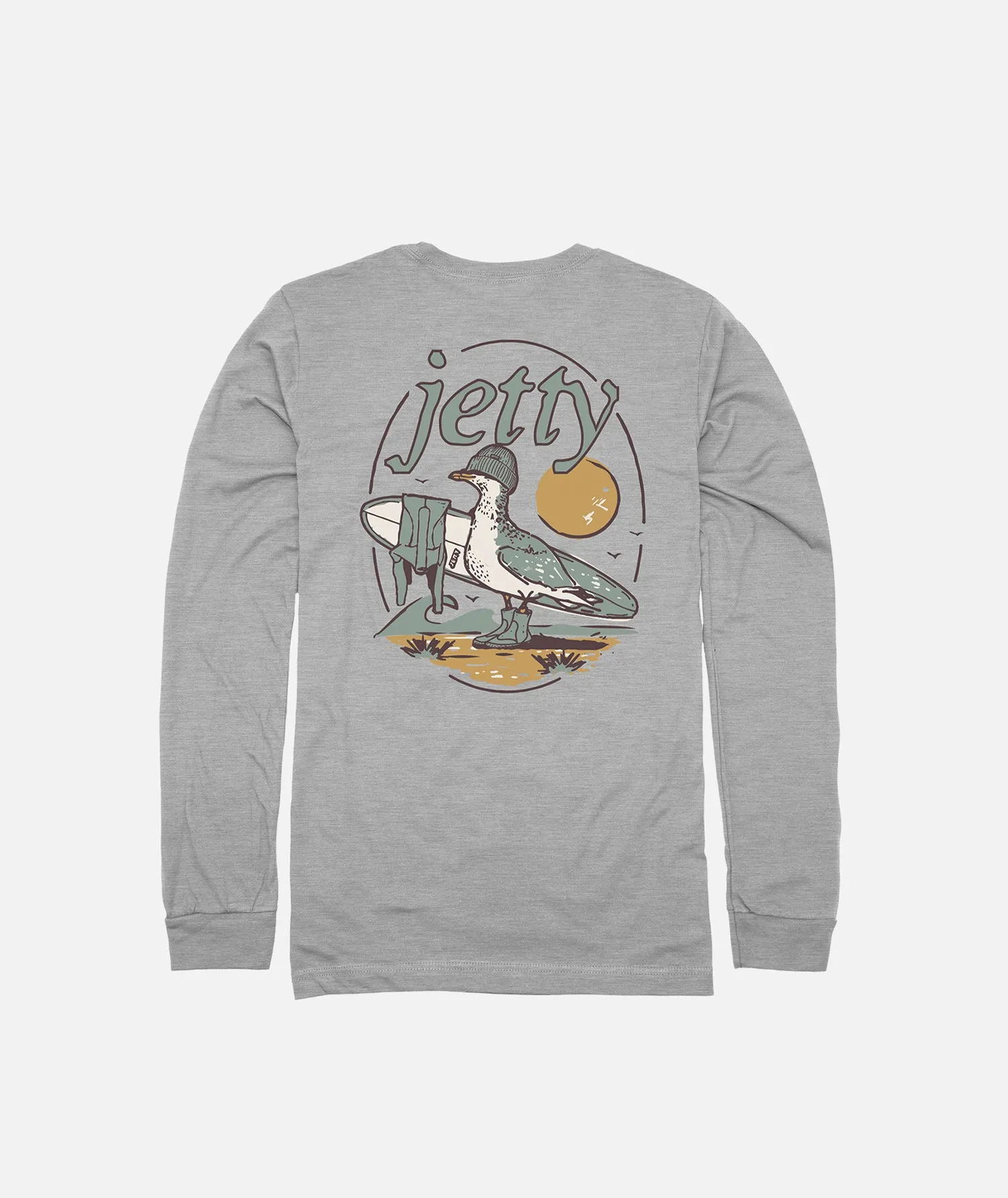 Grom Gull Long Sleeve - Athletic Heather