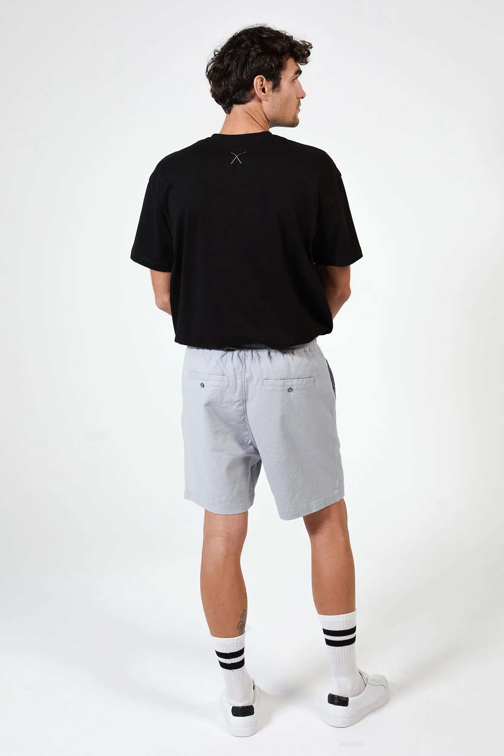 HAZARD SHORT - LIGHT GREY