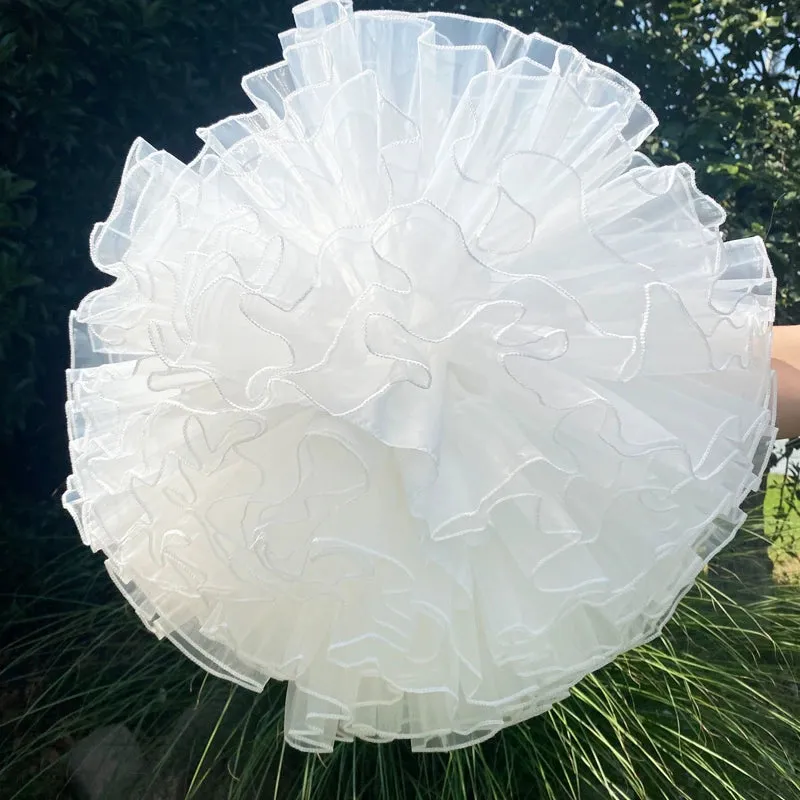 Instant Shipping! Short Four-Layer Petticoat