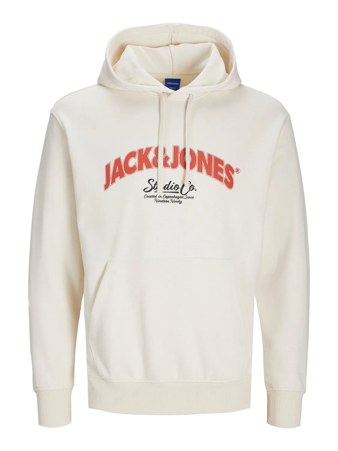 Jack & Jones Mens 'JORBRONX' Arch Hooded Sweatshirt Jumper