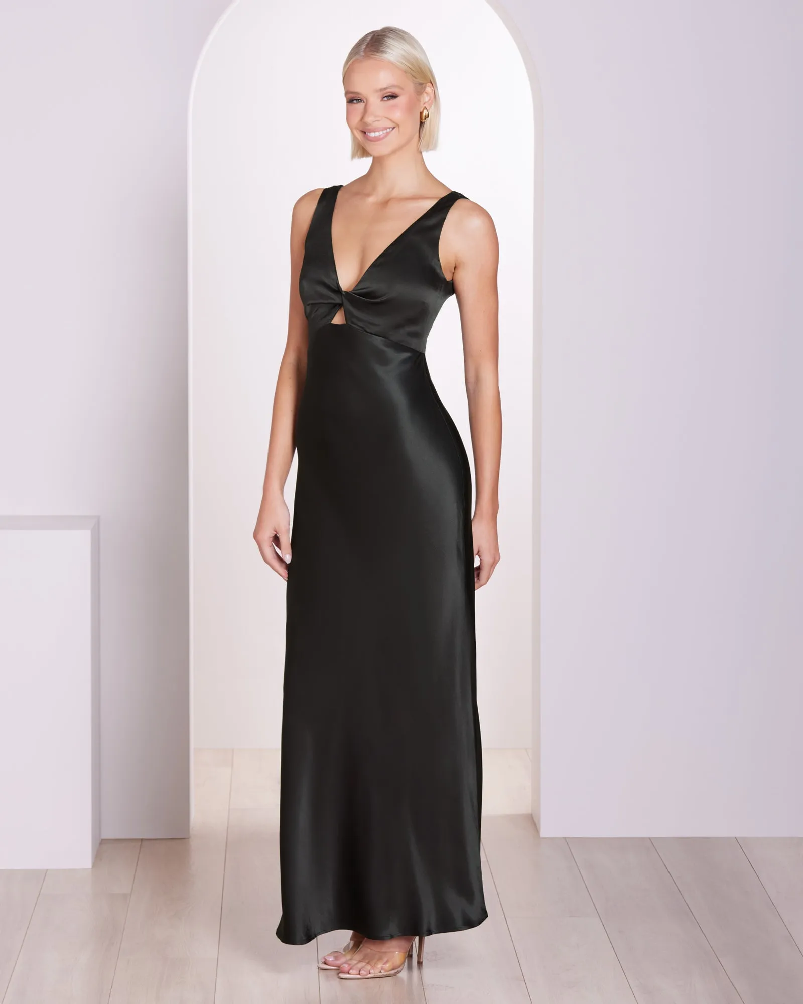 Jocelyn Twist Front Gown