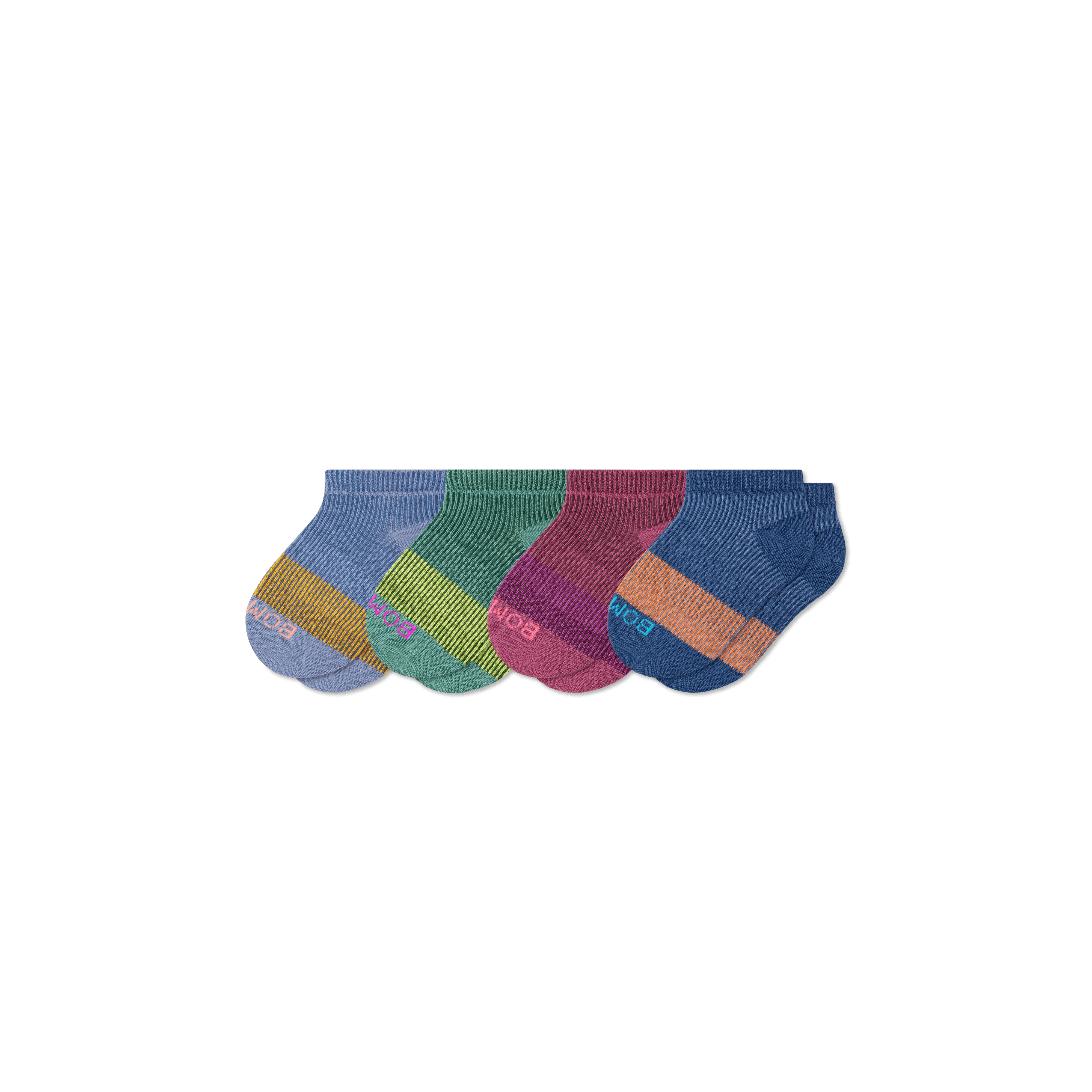 Junior Lightweight Ankle Socks 4-Pack