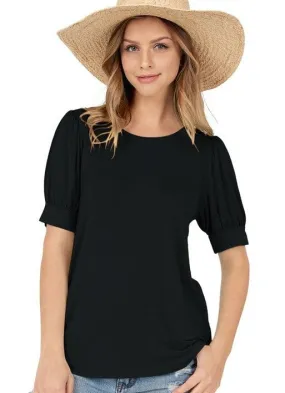 Klarissa Everyday Top- Black