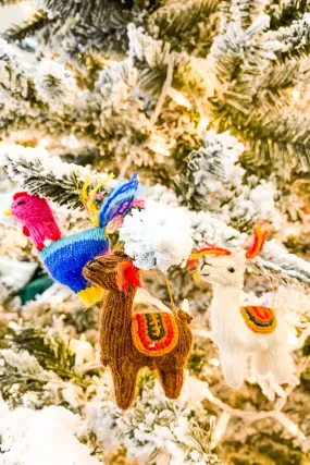 Knitted Animal Ornaments