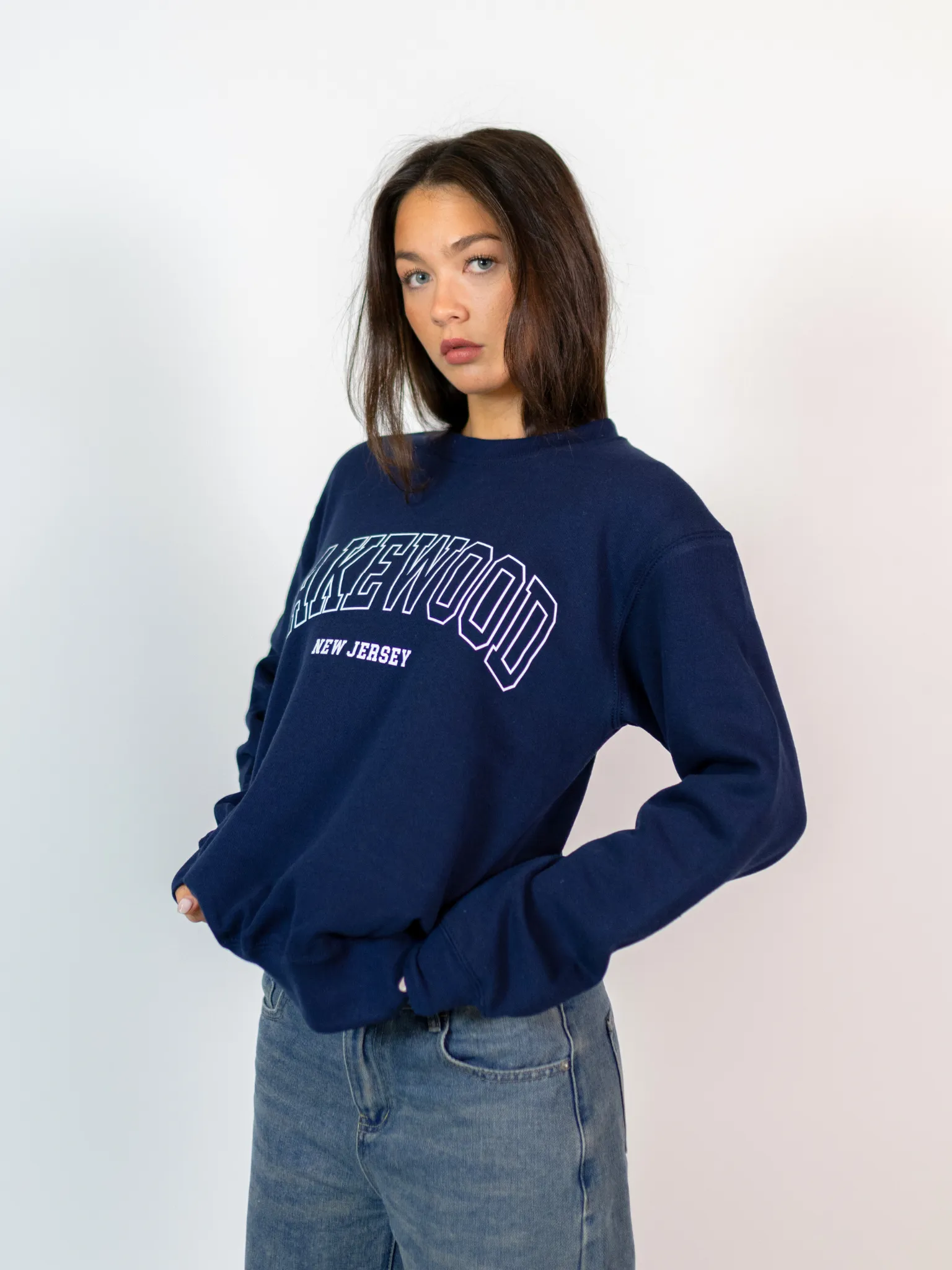 LAKEWOOD SWEAT  - NAVY