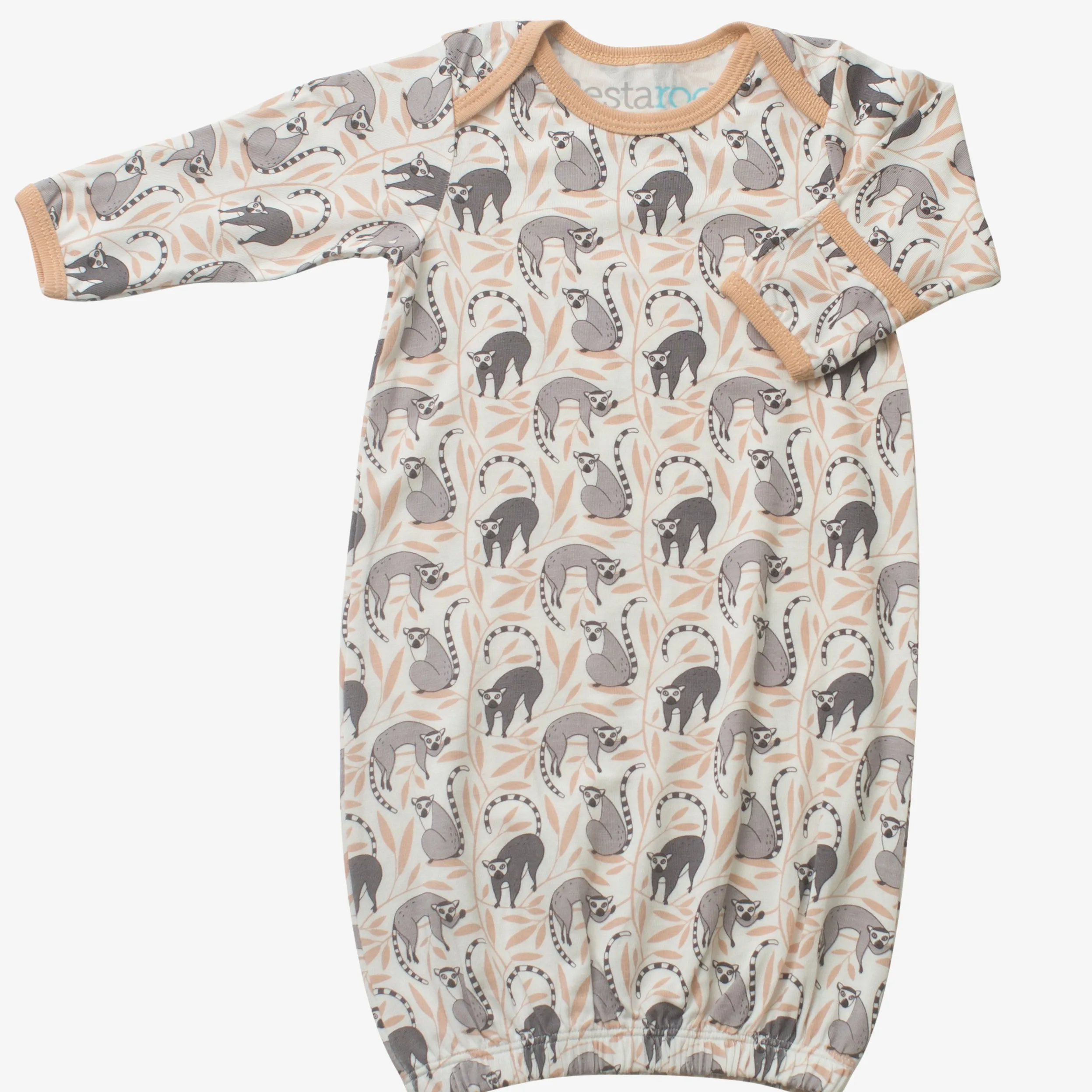 Sure, I can help with that. How about Stylish Lemur Print Maxi Dress?