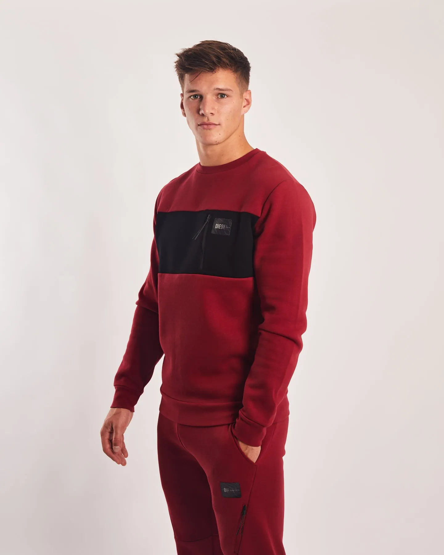 Leopold Sweatshirt Sonic Red