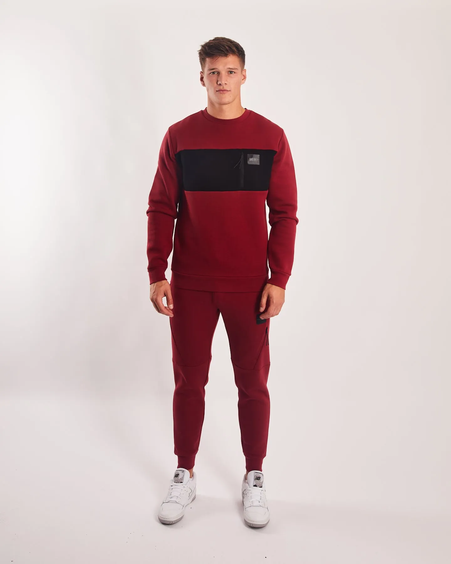 Leopold Sweatshirt Sonic Red