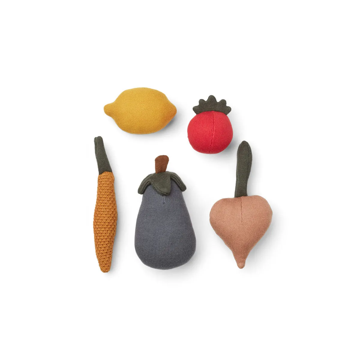 Liewood Lisa Playfood 5 Pack - Vegetables