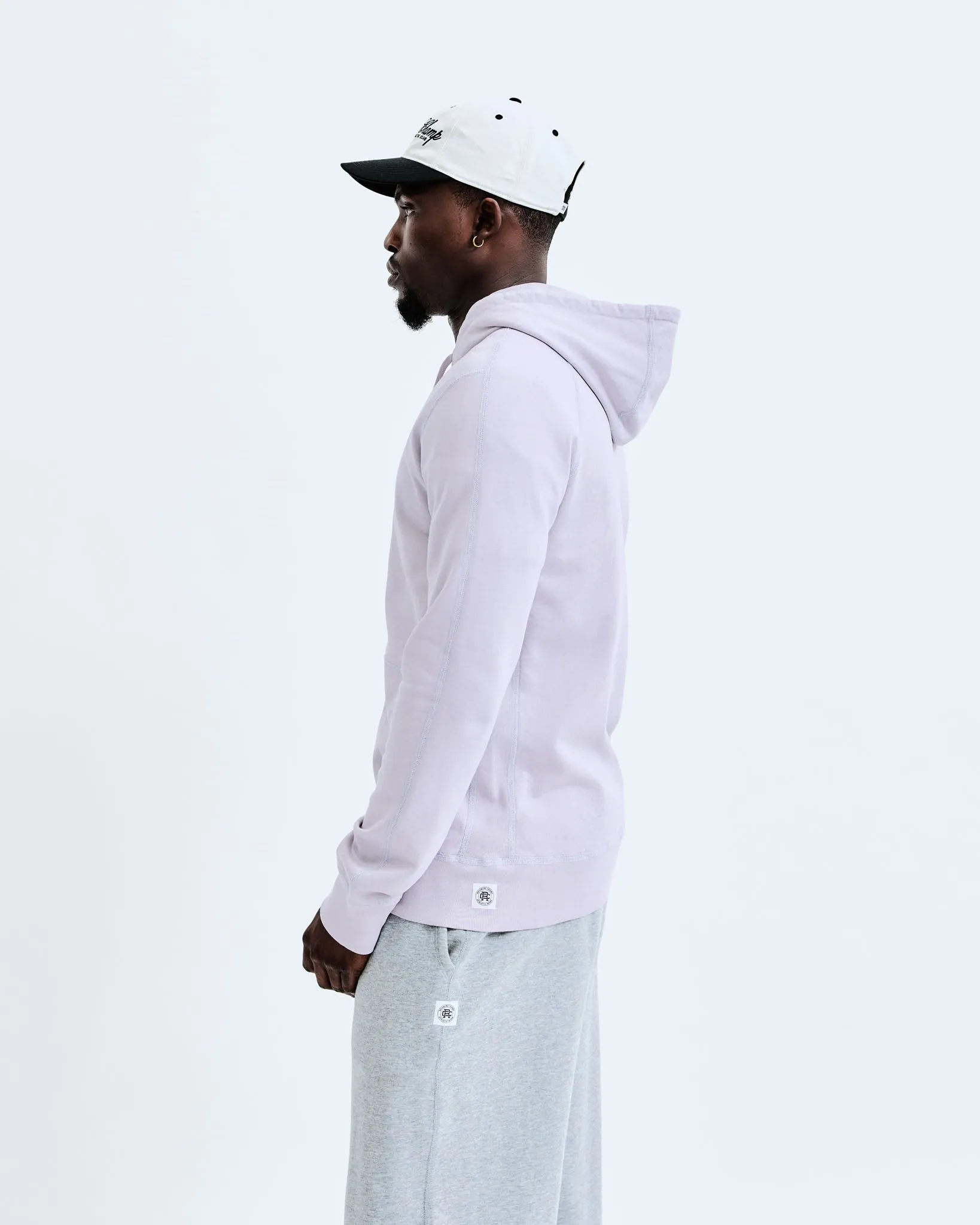 Lightweight Terry Slim Zip Hoodie