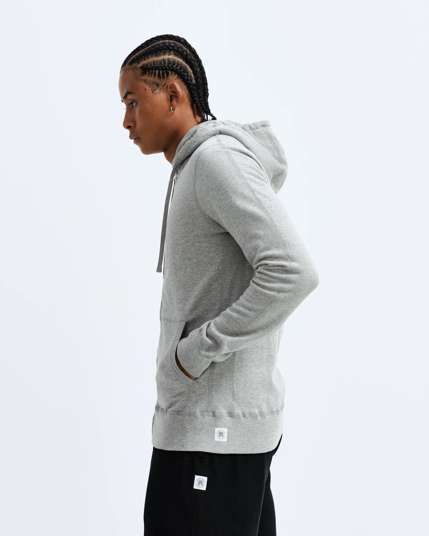 Soft Terry Zip-Up Hoodie