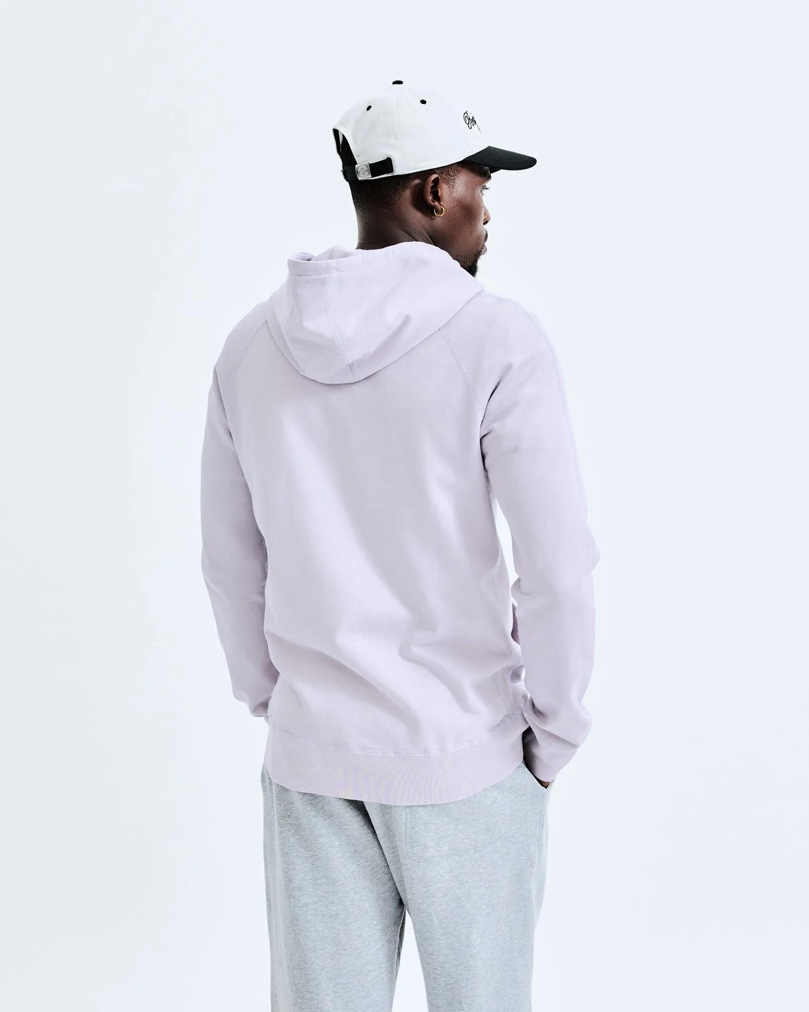 Lightweight Terry Slim Zip Hoodie