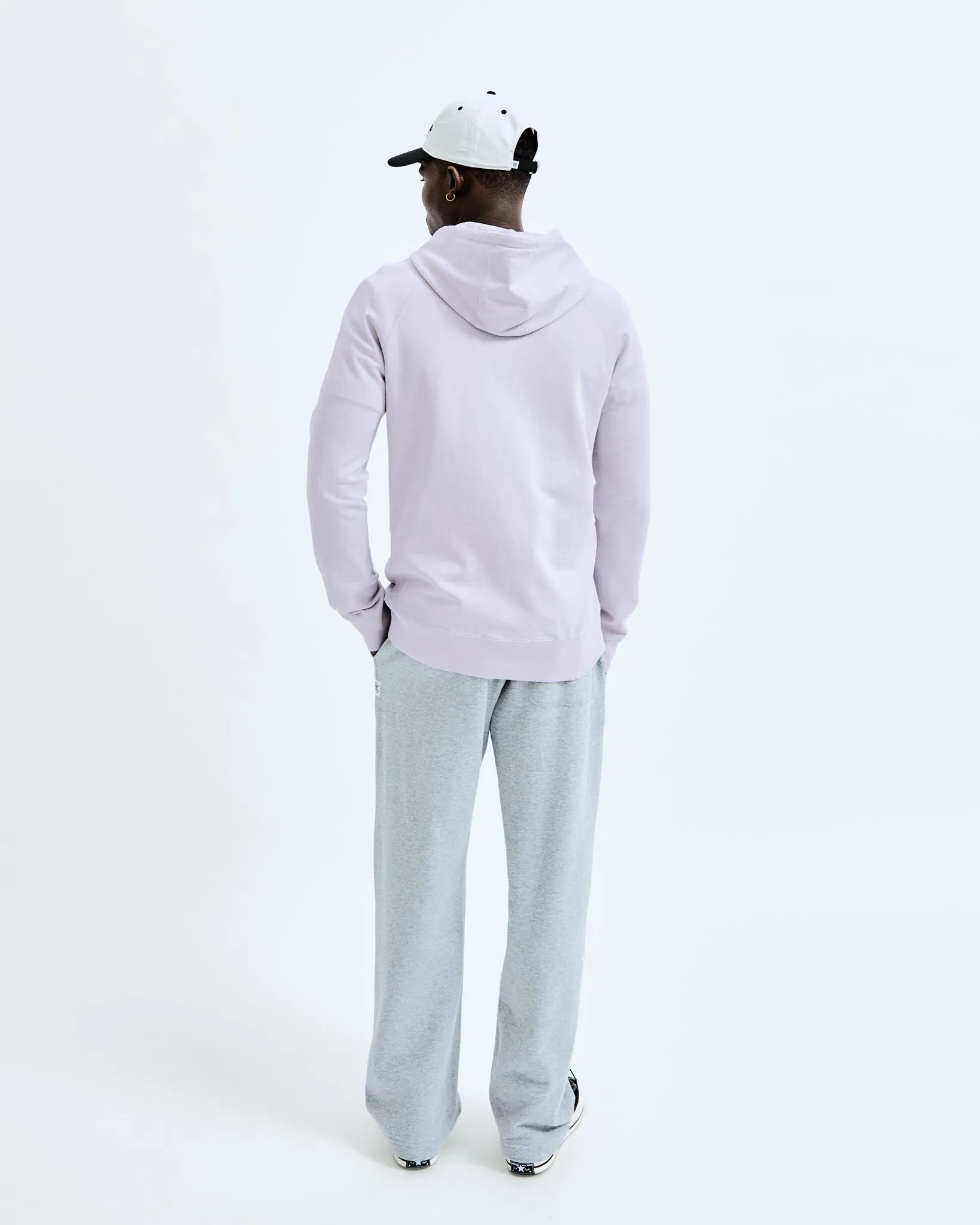 Lightweight Terry Slim Zip Hoodie