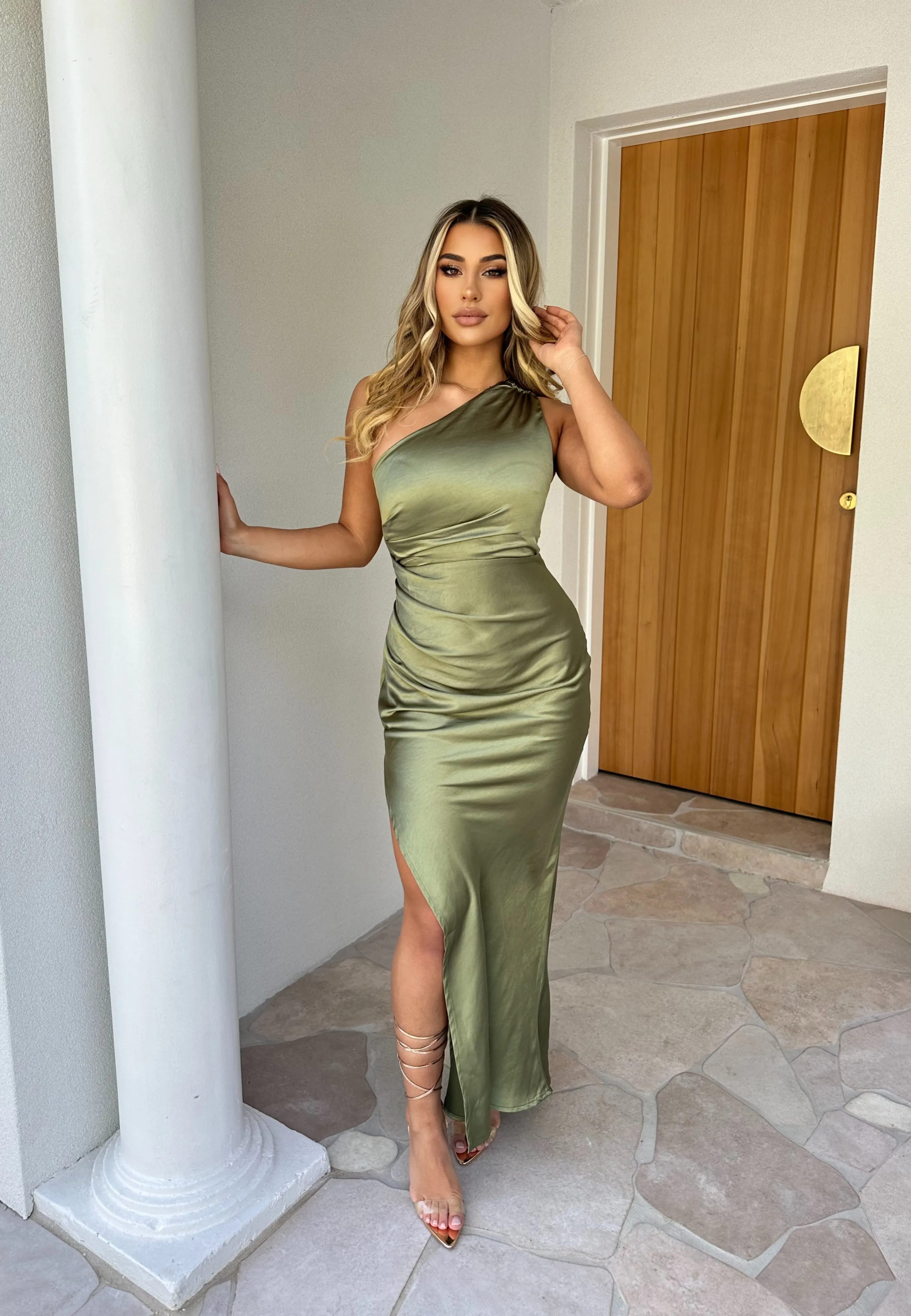 Lorena Dress Olive