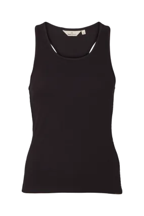 Ludmilla Racing Tank - Black