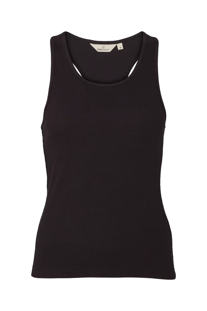 Ludmilla Racing Tank - Black