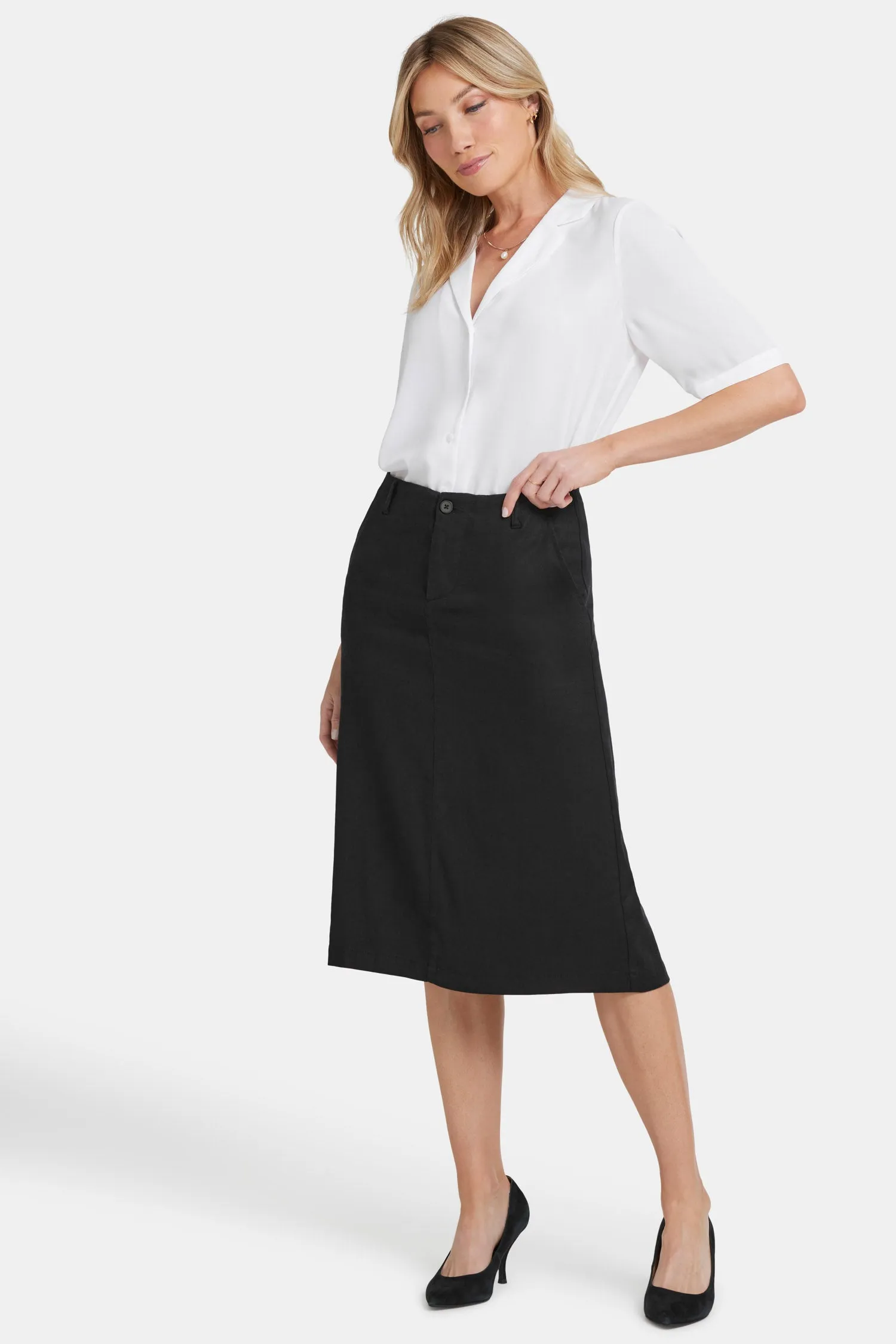 Marilyn A-Line Skirt - Black