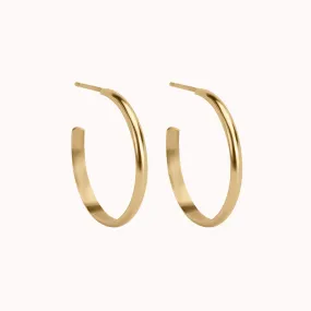 Medium Elle Hoop Earrings