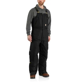 Mens Loose Fit, Firm Duck Fabric, Insulated Bib Overall with Extreme Warmth Rating of 4