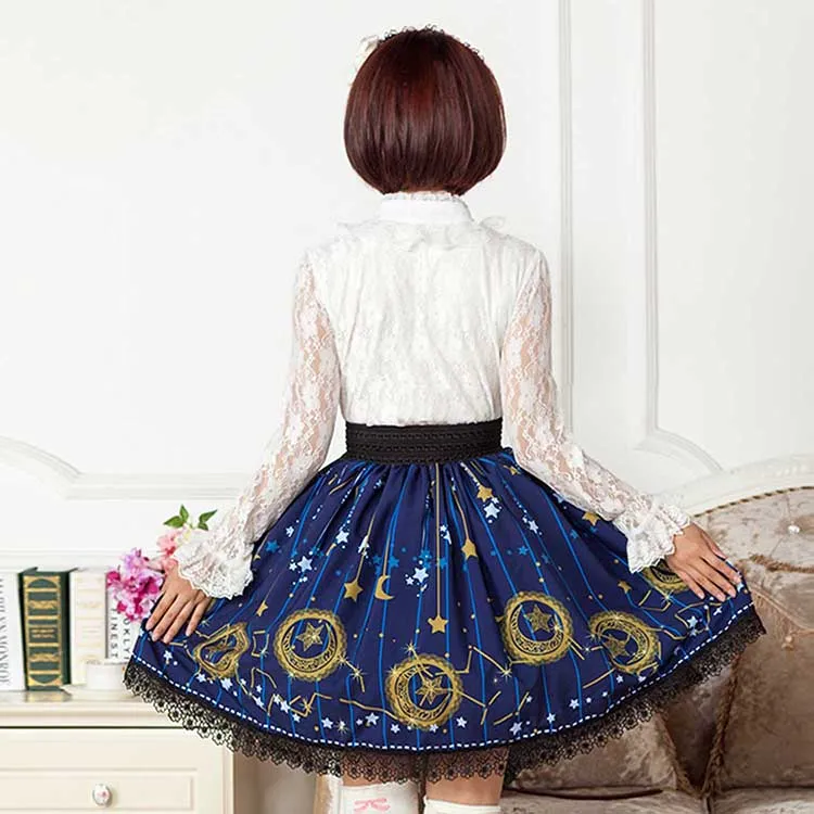 Midnight Astrology Lolita Skirt