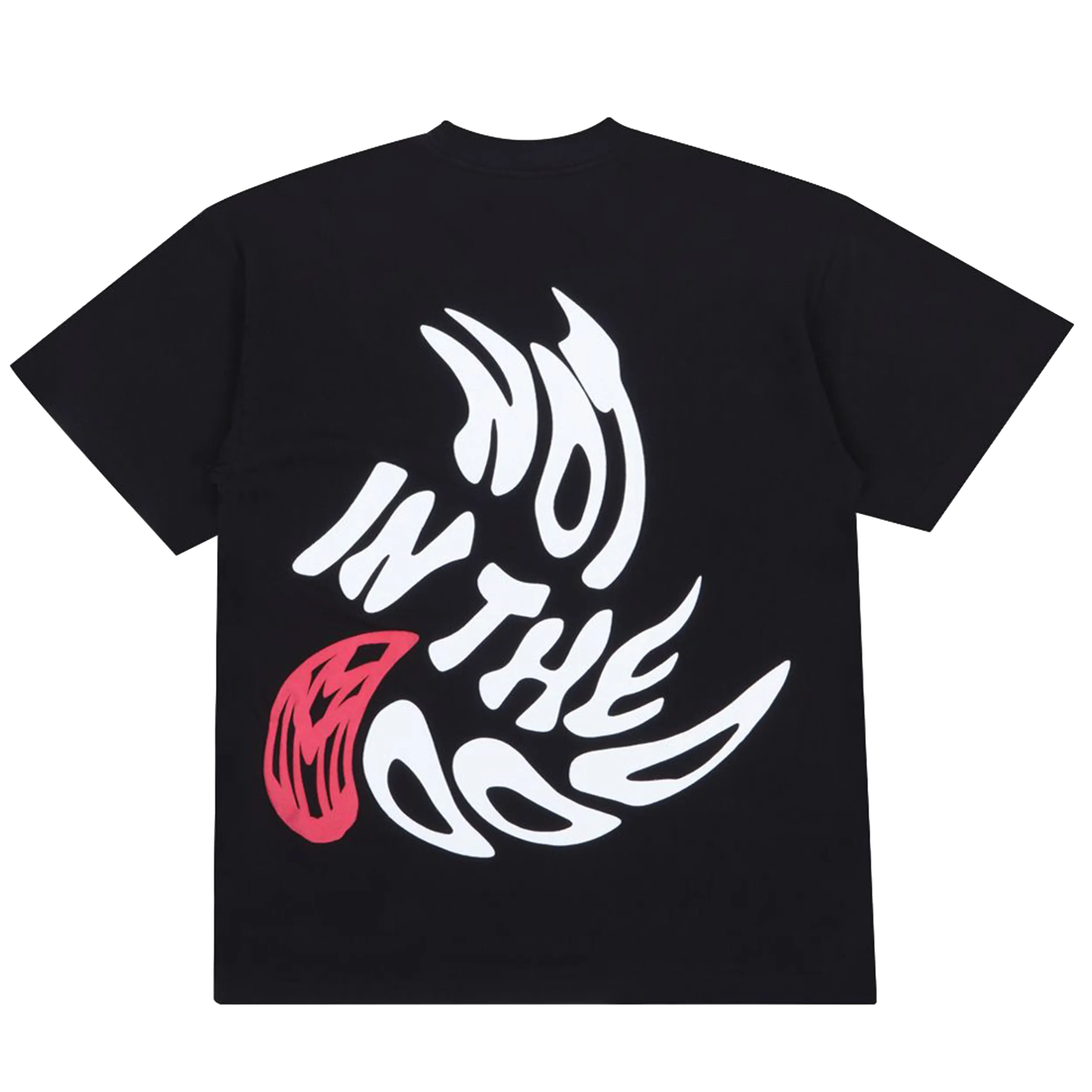 Mood Swings Swirl Tee Black White