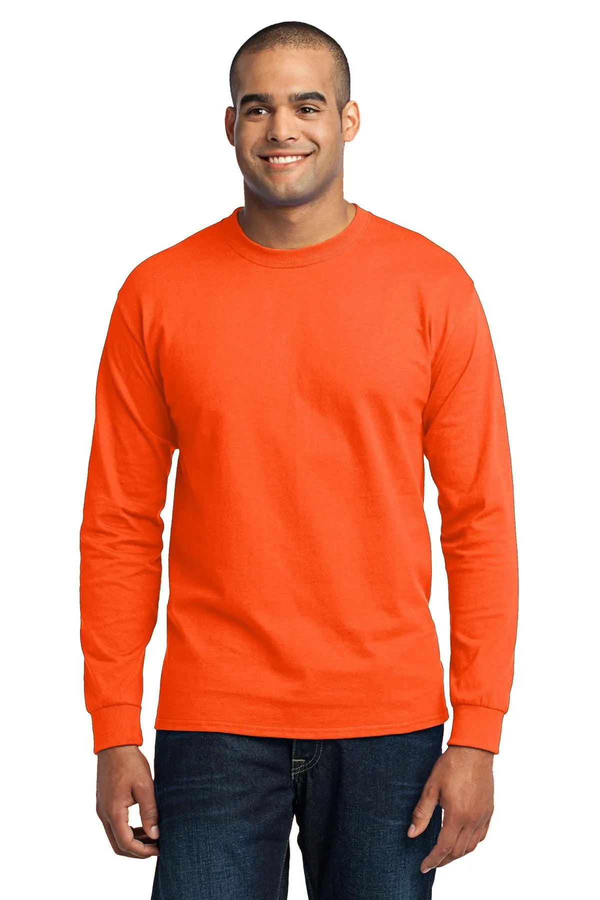 Port & Company 50/50 Poly/Cotton Tall Long Sleeve Tee