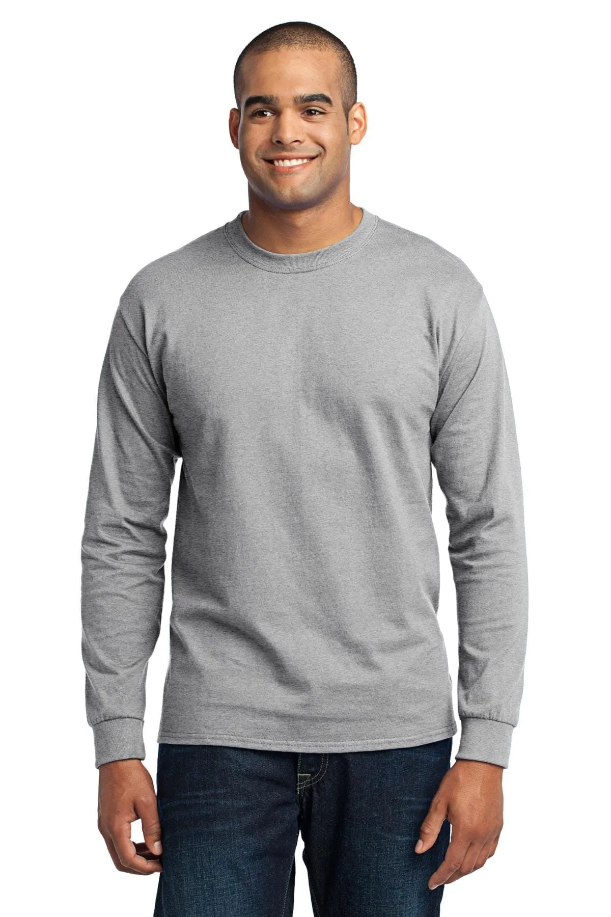 Port & Company 50/50 Poly/Cotton Tall Long Sleeve Tee