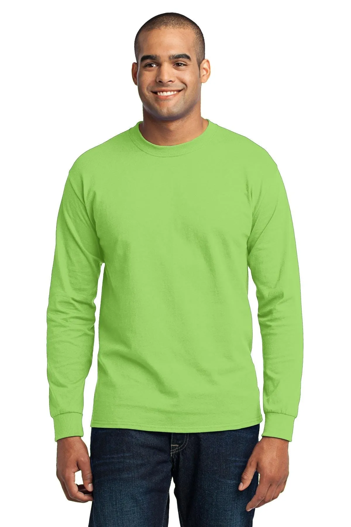 Port & Company 50/50 Poly/Cotton Tall Long Sleeve Tee