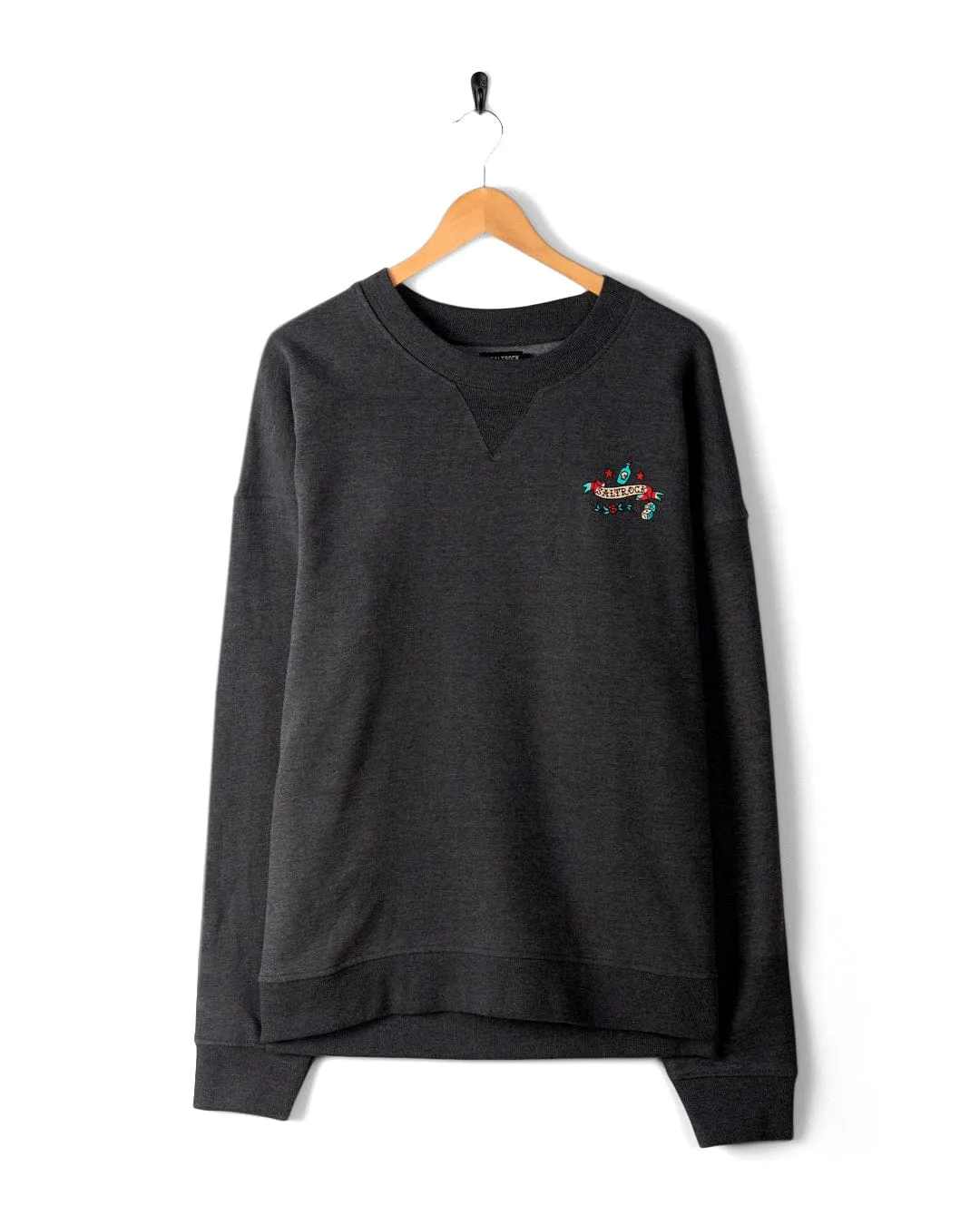 Mens Dark Grey Sea Siren Sweatshirt - Stylish & Comfortable