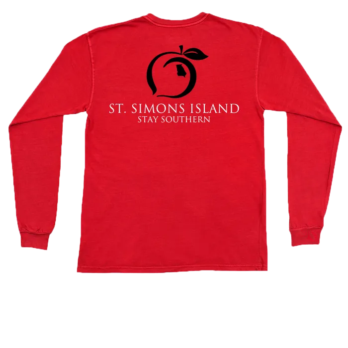 St. Simons, GA  Long Sleeve Hometown Tee