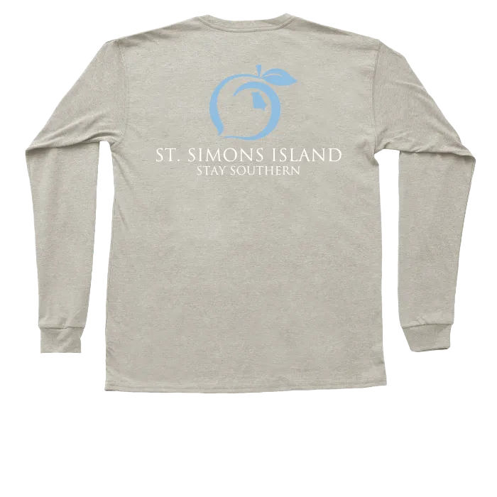 St. Simons, GA  Long Sleeve Hometown Tee