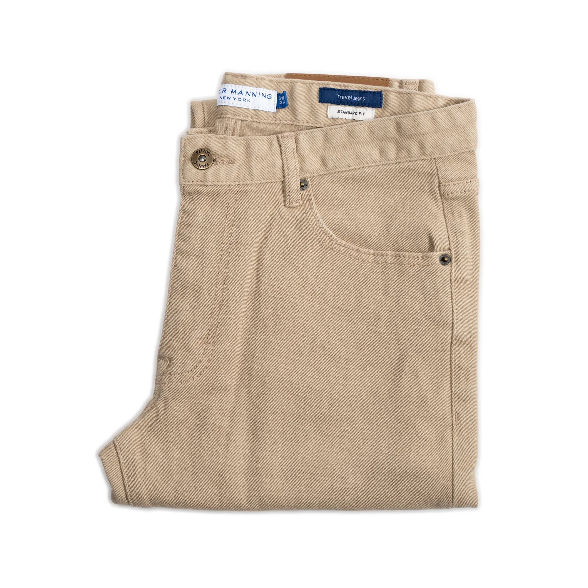 Travel Jeans Standard Fit - Tan