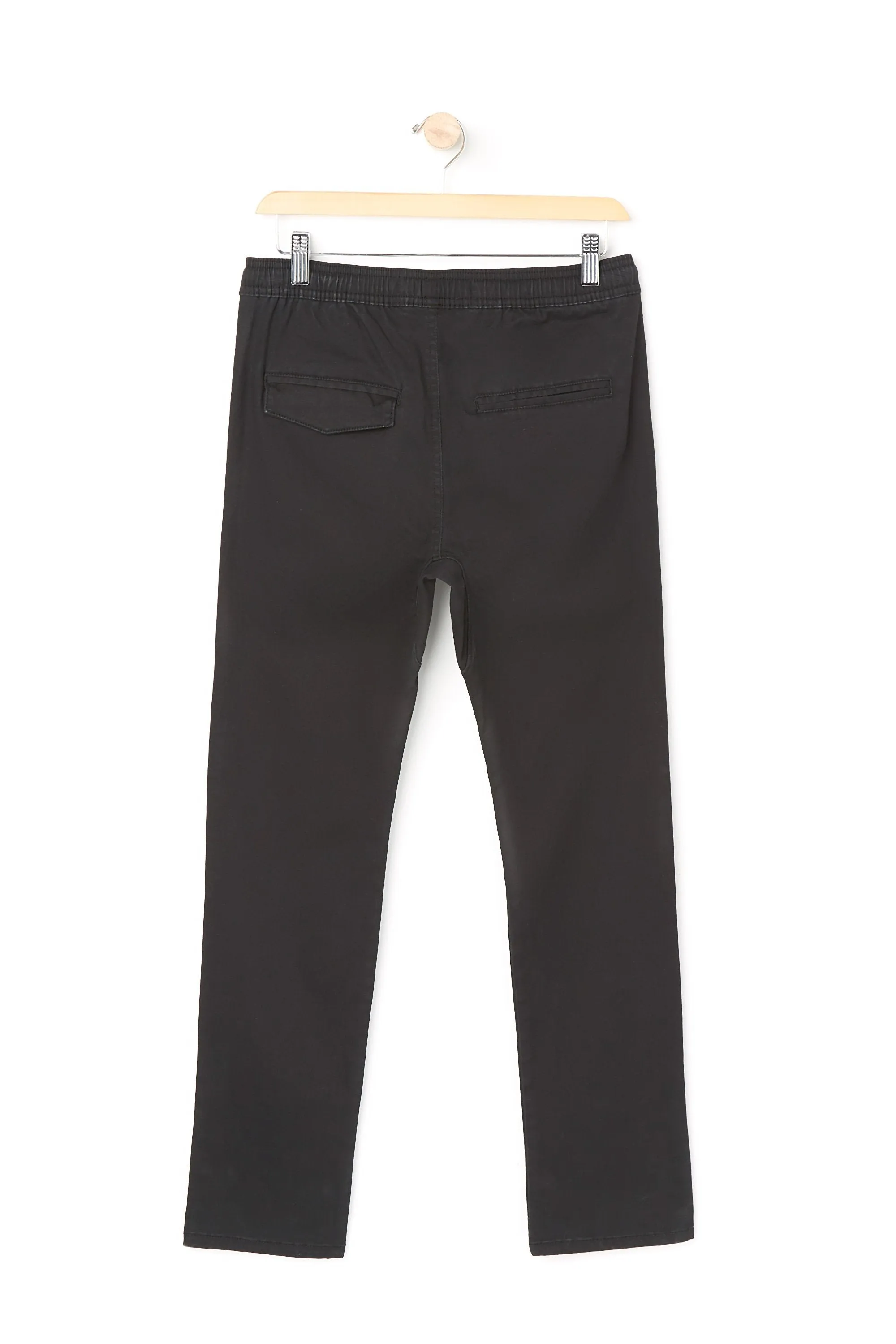 West 49 Youth Black Drawstring Jogg Pant