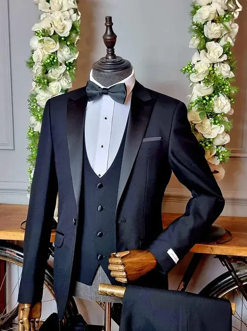 White Lable Tux 2p Suit