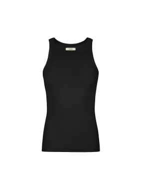 Women's 365 Lightweight Rib Tank Top—black