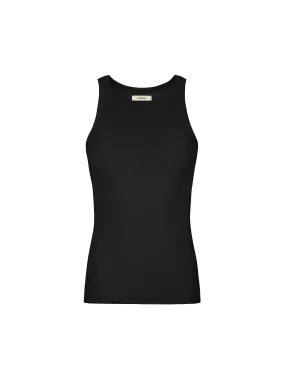 Women's 365 Lightweight Rib Tank Top—black