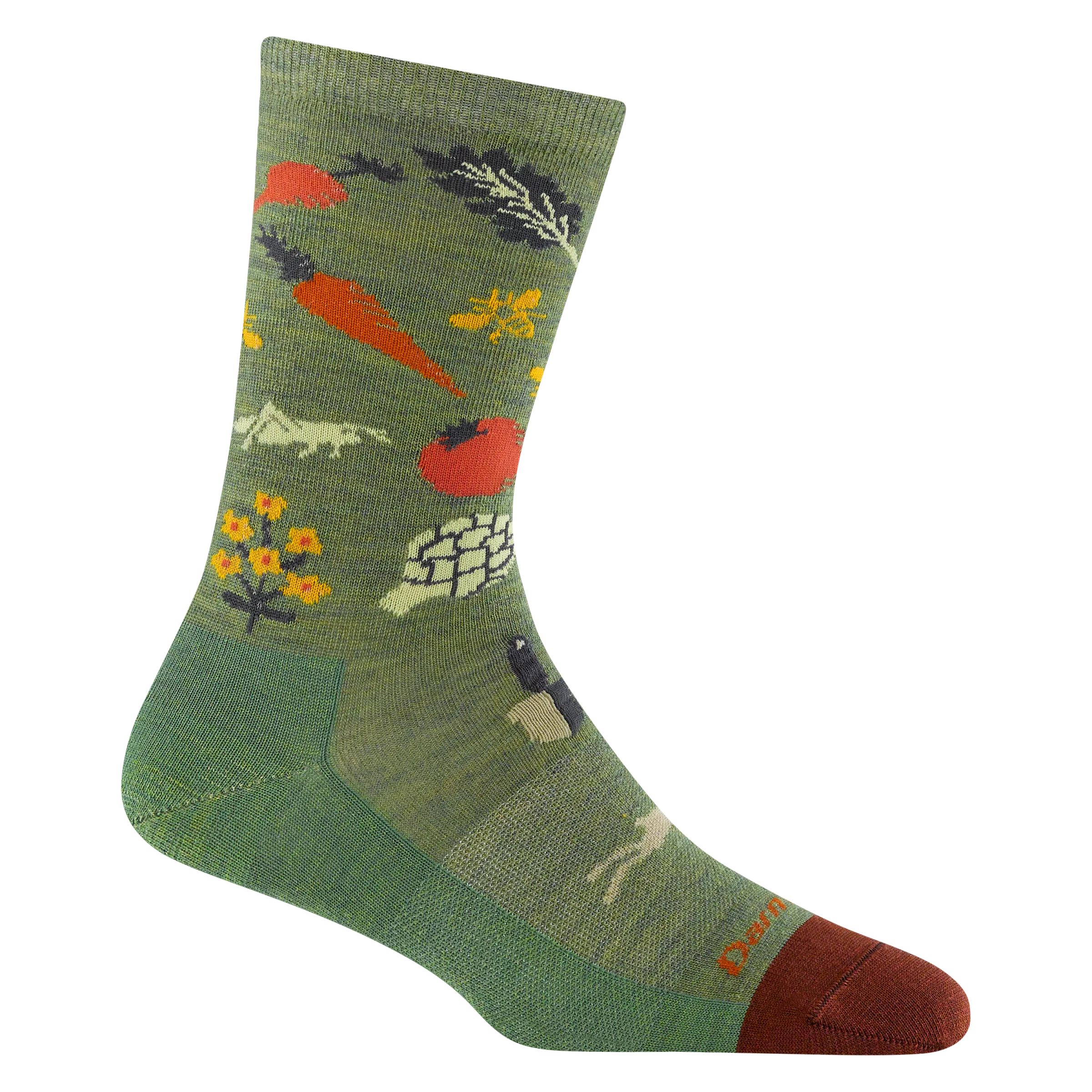 Women's Farmer's Market Crew  Lightweight Lifestyle Sock